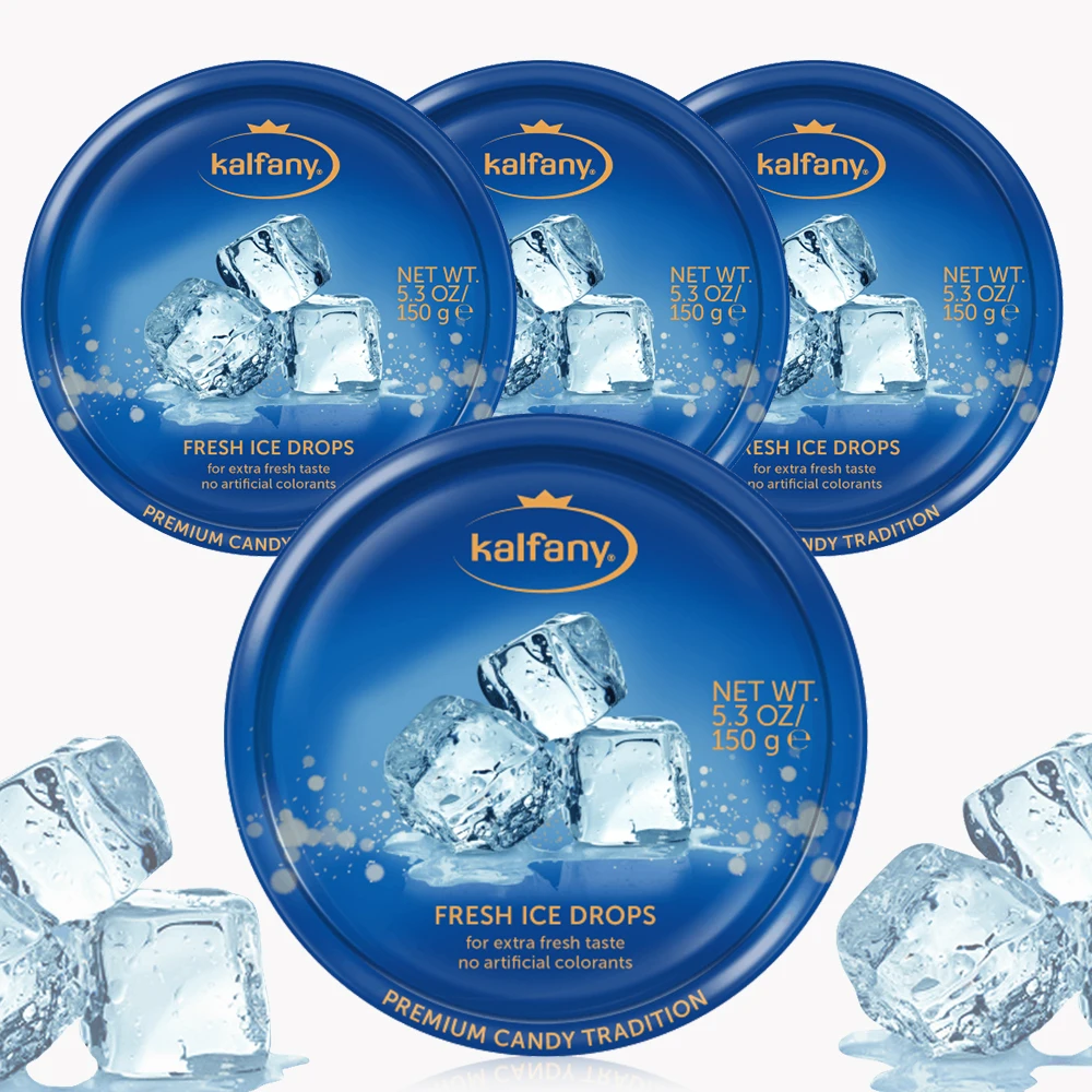 칼파니 프레쉬 아이스 독일 하드캔디 4개