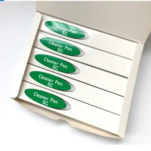 원클릭 광섬유 클리너 펜 커넥터 어댑터 및 페룰 800 번 청소, LC SC FC ST, 1.25mm, 2.5mm, 5 개