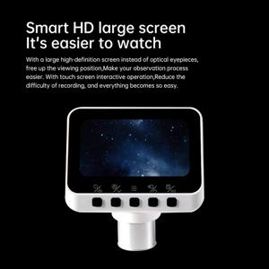 천문 망원경 단안 용 ABIY-30070 WIFI 전자 접안 렌즈 Stargazing Bird Watching 용 70MM 대형 조리개