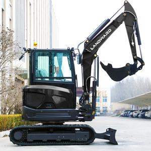 빠른 배송 3.5톤 미니 굴삭기 크롤러 굴착기 쿠보타 엔진 소형 굴삭기 정원 및 농장용 다기능 맞춤 제작