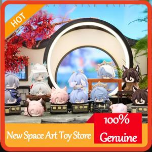 미호요 혼카이 스타 레일 Vol 3 치비 피규어 랜덤 박스 세트 - 쌓을 수 있는 애니메이션 컬렉션 게임 캐릭터 미니 스태츄 선물 장난감