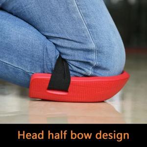 전문 타일 깔기 무릎 보호대, 두꺼운 스폰지 무릎 보호대 1쌍, 바닥 타일 시멘트 작업용 방수 디자인