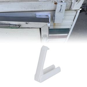 1개 RV 도어 창문 스토퍼 강력 접이식 캠핑 도어 프레임 화이트 플라스틱 모터홈 카라반 캠퍼 밴 RV 액세서리