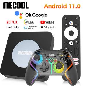 Mecool KM2/KM2 플러스 4K 안드로이드 TV 박스 Amlogic S905X4 2GB 16GB USB3.0 100M LAN 2.4G 5G WiFi 돌비 애트모스 오디오 TV 박스 2025 신제품