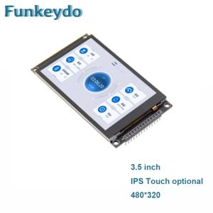 3.5 인치 IPS LCD 모듈 TFT SPI 용량 성 터치 스크린 디스플레이 Mega2560/C51/STM32/ESP32/Arduino 용 3.5 
