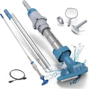 충전식 스파 온수 욕조 진공 청소기 세트 풍선 스파 온수 욕조 및 소형 수영장 용 따뜻한 냉수 청소기 용 안전