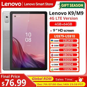 글로벌 펌웨어 레노버 패드 K9 태블릿 9인치 휴대용 태블릿 4G+64G 안드로이드 태블릿 Tab M9 9인치 북극 회색 LTE WIFI 5100mAh