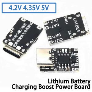 5V 충전 및 방전 통합 모듈 3.7V 4.2V18650 리튬 배터리 충전 부스트 전원 보드 보호 유형-c