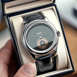 패션 남자 비즈니스 블랙 가죽 쿼츠 아날로그 시계 매일 발렌타인 선물 학교를위한 졸업 선물