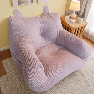 GGE 미니 어린이 소파 만화 곰 거실 독서 의자 아기 귀여운 심플한 게으른 홈 소파 의자 창의적인 어린이 선물