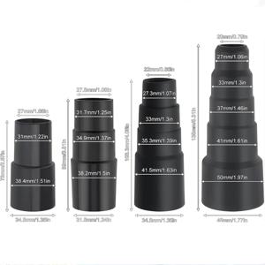 4피스 진공 호스 어댑터 키트 액세서리 어댑터 수영장 용품 1 1/2인치에서 1 3/8인치, 1 1/4인치, 1 1/8인치에서 1 3/8인치