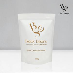 블랙빈스 원두커피 콜롬비아 디카페인 500g 홀빈