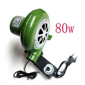 전기 송풍기 팬 바베큐 팬 100v 220v 바베큐에 적합 미니 대장장이 용접기 송풍기 속도 어댑터 포함 AC100-240V M89B