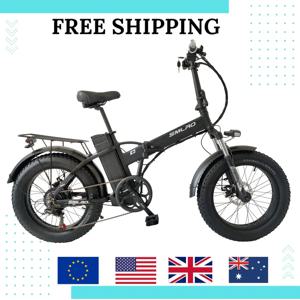 E3 전기 산악 접이식 자전거 전기 자전거 48V 1000W 20AH 20*4 인치 자전거 팻 타이어 전기 자전거 7단 변속기