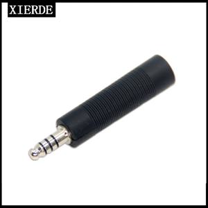 XIERDE TAC-SKY 전술 헤드셋 PTT 어댑터 U-174 NATO/군용-민간 와이어 어댑터 용 군사 표준 7.1mm 플러그