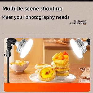 85W LED 전구 E27 3000K-6500K 사진 스튜디오 홈 원격 제어 에너지 절약 사진 전구 가정용