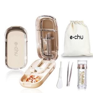 샤프 알약 커터 하프 스토리지 컴 파트먼트 박스 스플리터 분할 의학 주최자 약물 슬라이서 의학 정제 보관 용기