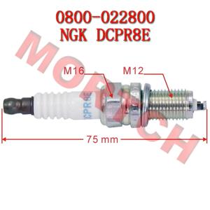 점화 플러그 DCPR8E 0800-022800, CF Moto 450cc Cforce Uforce Zforce 1000 ATV CF800 SSV UTV CF400 500 600 800 1000