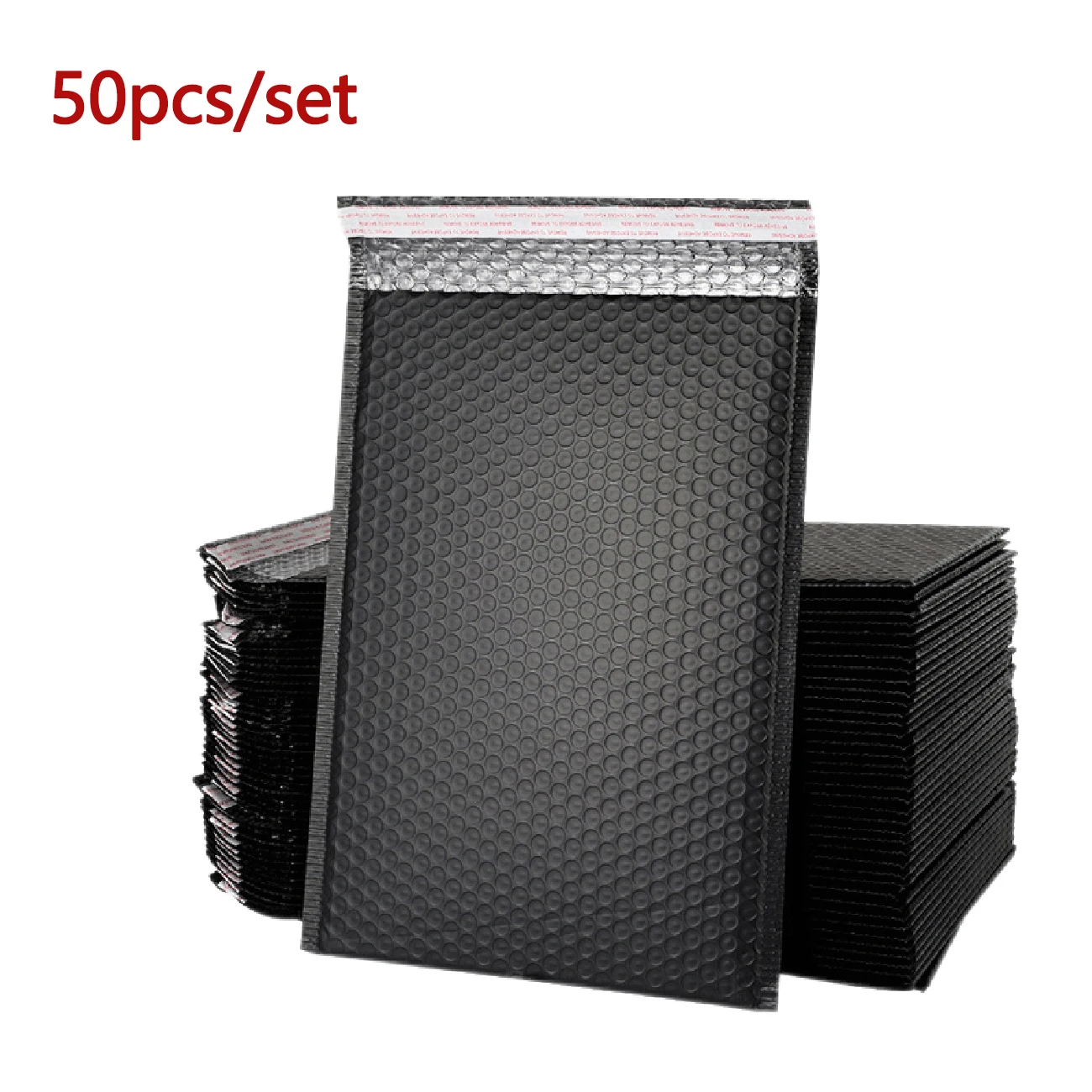 50pcs 버블 봉투 메일러에 대 한 검은 진주 봉투 가방 자기 가방 선물 포장에 대 한 사무실 포장 패딩 봉투