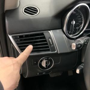 메르세데스 W166 X166 W292 차량용 앞뒤 AC 벤트 그릴 에어컨 통풍구 수리 부품 (벤츠 ML GL GLE GLS 클래스 용)