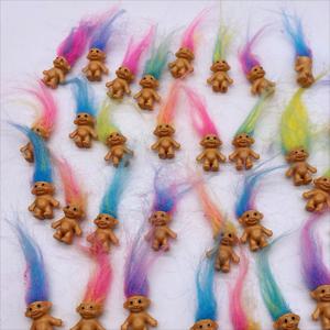 트롤 인형, 빈티지 트롤 행운의 인형 피규어, 다채로운 귀여운 작은 인형 컬렉션, 파티 선물, 크리스마스, 할로윈