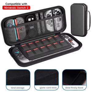 닌텐도 스위치 2 휴대용 케이스 여행용 EVA 하드백 방수 쉘 보관 가방 NS 스위치 2 액세서리용