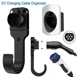 타입 2 충전 케이블 홀더 벽걸이형 전기차 EV 충전기 EV 충전 케이블 정리함 후크 벽 박스 케이블 홀더