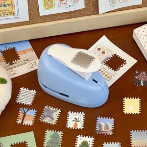 새로운 스탬프 및 저널 엠보싱 기계, 천공 펀치, 창의적인 수제 엠보싱 도구, 저널 재료 수집 도구.