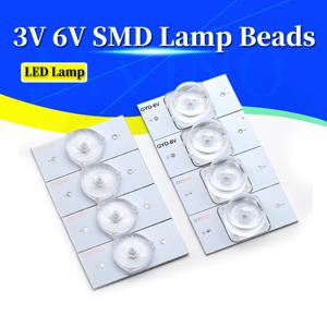 32-65 인치 LED TV 수리를 위한 광학 렌즈 Fliter가 있는 10/50/100PCS 3V SMD 램프 구슬