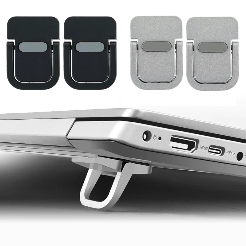 컴퓨터 키보드 스탠드 라이저에 대 한 2 개/대 노트북 스탠드 노트북에 대 한 미니 휴대용 노트북 스탠드