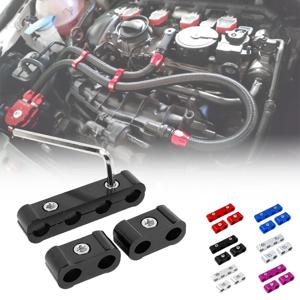 3개/세트 자동차 점화 플러그 전선 클램프 키트 8mm 9mm 10mm 퍼플 블랙 레드 골든 실버 블루 그린