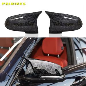 BMW 1 2 3 4 시리즈 F20 F30 F31 F32 F36 2012 - UP 320i 328i 330d 335i M3 M4 룩 교체 스타일 탄소 섬유 미러 커버