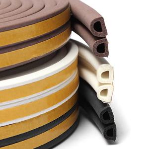 자체 접착 창문 문짝 도장 스트립 폼 드래프트 익스클루더, 방음, 충돌 방지, 5 m, 10m