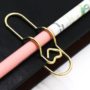 15 개/대 사랑 모델 종이 클립 금속 책갈피 사진 플립 차트 메모 티켓 홀더 사무실 학교 문구 용품