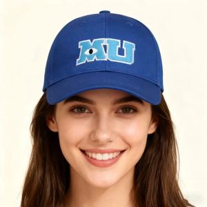 몬스터 대학교 엠블럼 MU 외눈박이 야구 모자