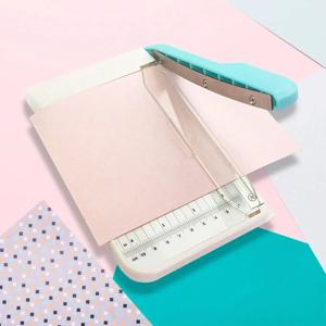 1개 4×6인치 종이 절단기, 사진 절단기, 라벨 카드 사진 공예 프로젝트, 미끄럼 방지 사무용품