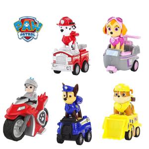 Paw Patrol 강아지 순찰 Patrulla Canina 장난감 액션 피규어 캡틴 라이더 모델 체이스 스카이 마샬 차량 자동차 키즈 장난감 선물