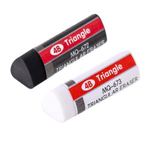 2-8-32 개 Lytwtw의 편지지 4B 삼각형 참신 지우개 고무 Kawaii 학교 사무용품 크리 에이 티브 지우개