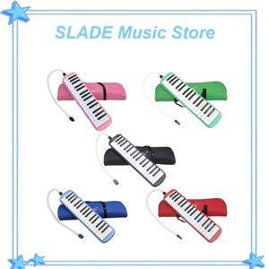 IRIN 32키 피아노 멜로디카 미니 키보드 악기 초보자 연주 연습용 선물 휴대용 가방 포함