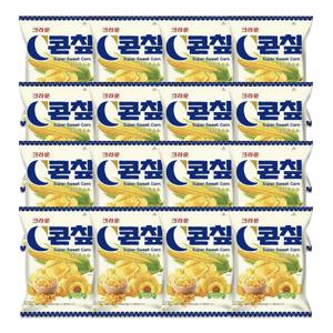 크라운 콘칲 초당옥수수 70g x 16개 한박스