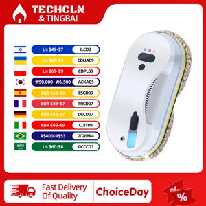 전기 창문 진공 청소 로봇 5600Pa 흡입력 지능형 유리 세척 로봇 자동 물 분사 기능 가정용