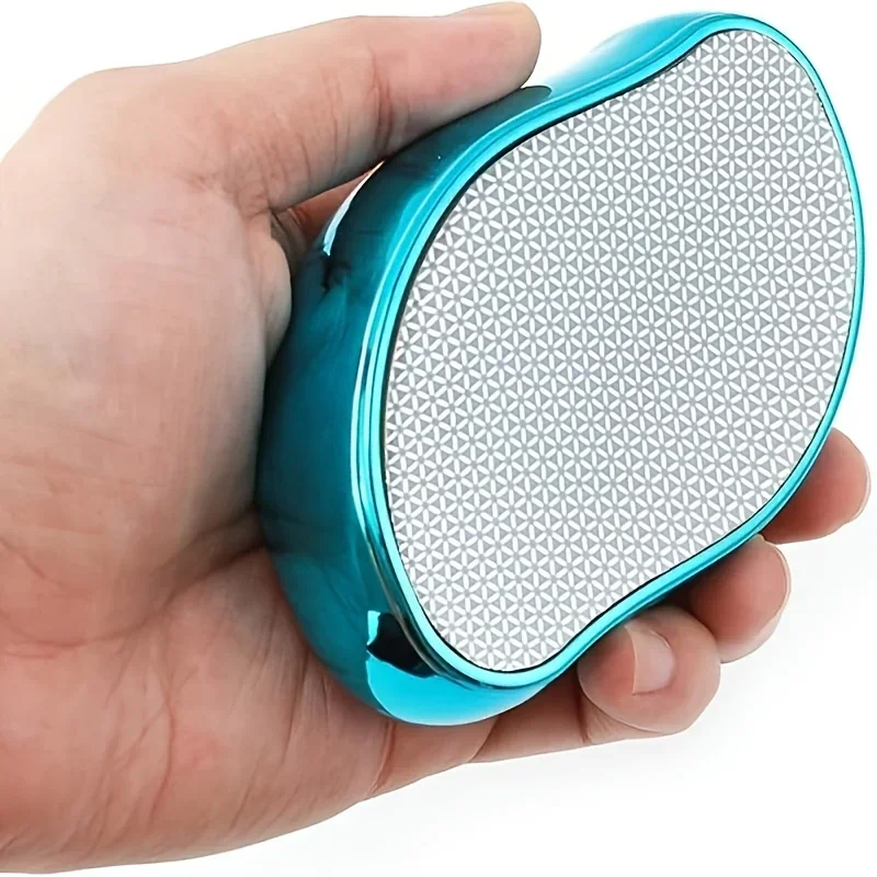 전신 통증 크리스탈 헤어 리무버 - 팔, 다리, 등을 매끈하게 해주는 방수, 무향료 각질 제거 도구