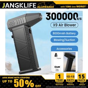 JANGKLIFE130000RPM 풍속 터보 제트 팬 터보 팬 강력한 공기 송풍기 산업용 덕트 팬 브러시리스 모터 자동차 전기 건조기