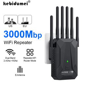 WiFi6 3000Mbps 무선 리피터 듀얼 밴드 2.4Ghz 5GHz WiFi 확장기 Wi-Fi 6 증폭기 장거리 신호 확장 부스터 ,WiFi6 3000Mbps Wireless Repeater Dual Band 2.4Ghz 5GHz WiFi Extender Wi-Fi 6 Amplifier Long Range Signal Expansion Booster