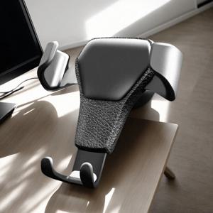 유니버설 중력 자동 휴대폰 홀더 – 아이폰, 삼성 및 모든 스마트폰용 차량 에어벤트 클립 마운트 (휴대폰 거치대)