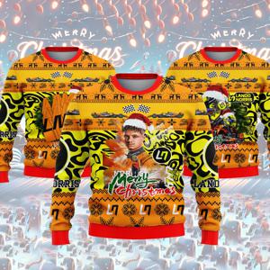 랜도 노리스 번호 4 드라이버 뉴 25-26 크리스마스 펀 크루넥 스웨트셔츠 겨울 축제 크리스마스 캐주얼 ...