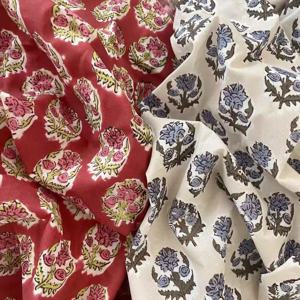 140x50cm 새로운 프린트 플로럴 레트로 니치 패브릭 드레스, 테이블보, 베개, 수제 DIY, 작고 신선한 재봉 천