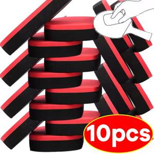 고품질 전문 탁구 러버 클리닝 와이프 9.5x5.5cm 내구성 잔여물 없음 탁구 라켓 클리닝 와이프 스펀지