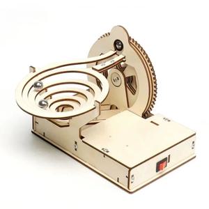 DIY 조립 기계식 구슬 런 기어 모델 기술 키트 어린이 과학 장난감 교육 자료