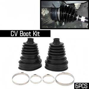 유니버설 CV 부트 키트 차량 구동축용 일정 속도 조인트 더스트 커버 세트 자동차 수리 노화 방지 마모 보호